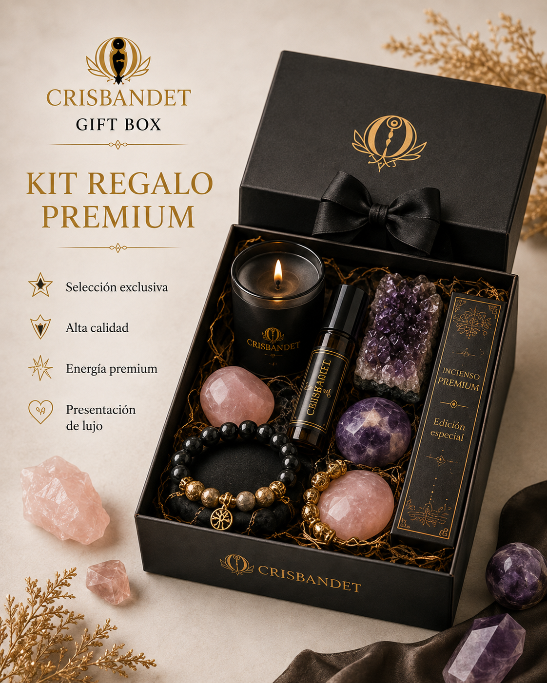 Kit Regalo Premium CRISBANDET — Selección exclusiva · Lujo
