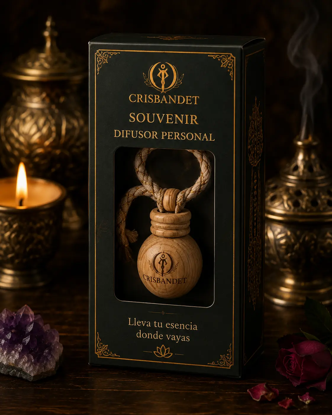 Souvenir Difusor Personal CRISBANDET — Lleva tu esencia donde vayas