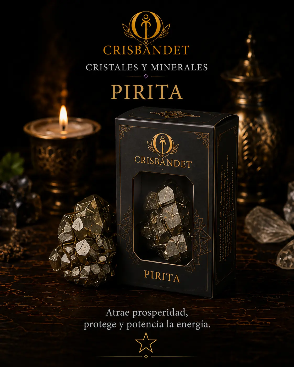 Pirita CRISBANDET — Prosperidad · Protección · Potencia