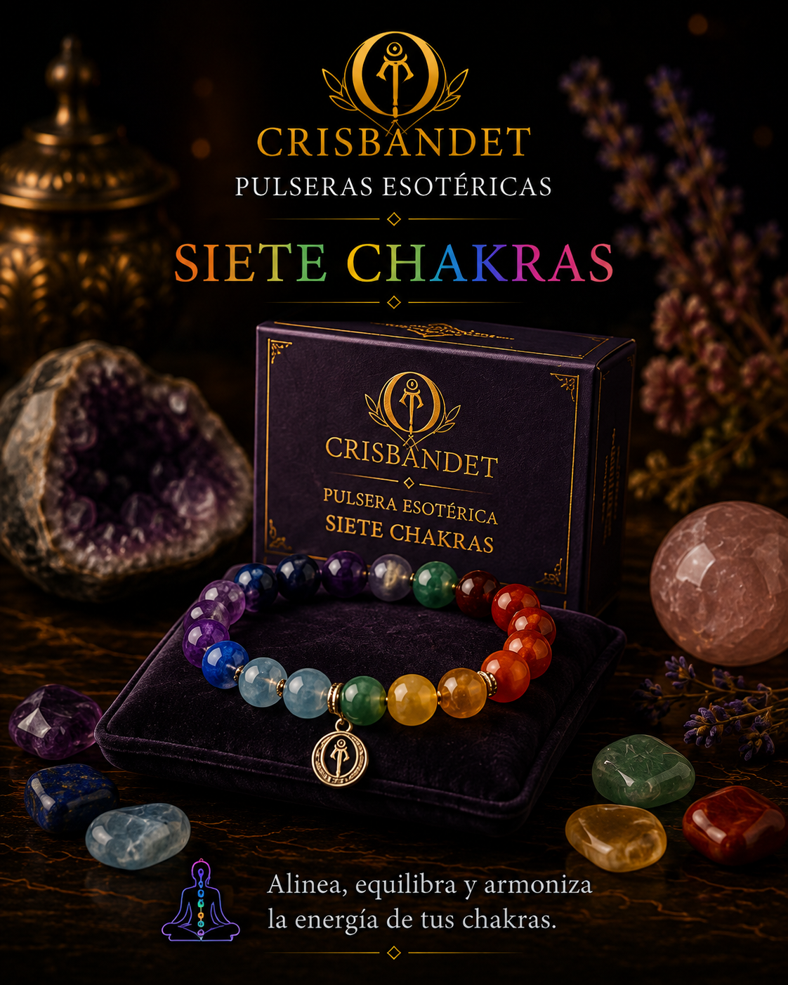 Pulsera Siete Chakras