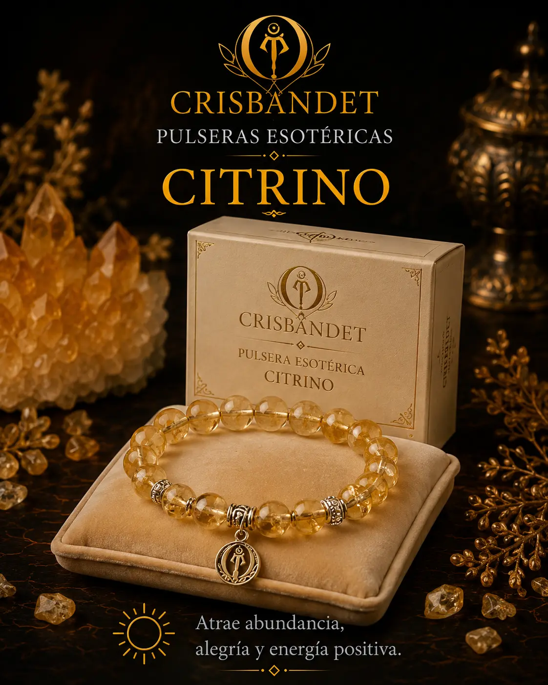 Pulsera Citrino